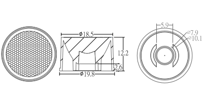 19.8mm珠面