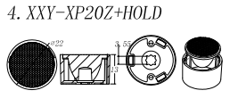 20mm珠面(配xp-e)