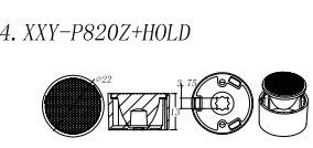 20mm珠面(配OSRAM P8)