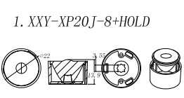 20mm鏡面(配xp-e)